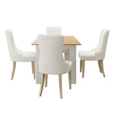 Living Fusion Chandria Extendable Dining Table &amp; Chair Set