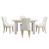 Living Fusion Chandria Extendable Dining Table &amp; Chair Set