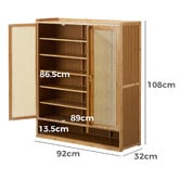 Living Fusion Simone 3 Door Shoe Cabinet