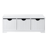 Living Fusion Kids&#039; Willow 3 Drawer Toy Storage
