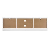 Living Fusion 160cm White Aurora Entertainment Unit