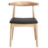 Living Fusion Banks Faux Leather Dining Chairs