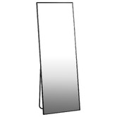 Living Fusion Amber Aluminium Floor Mirror