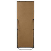 Living Fusion Amber Aluminium Floor Mirror