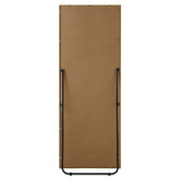 Living Fusion Amber Aluminium Floor Mirror