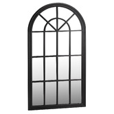 Living Fusion Gwen Paulownia Wood Wall Mirror