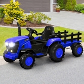 Living Fusion Louie Ride-On Tractor with Trailer