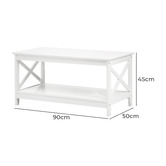 Living Fusion White Blake Coffee Table