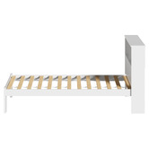 Living Fusion Isabelle Pine Wood Single Bed with Shelves