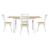 Living Fusion Chelsey Extendable Dining Table &amp; Chair Set