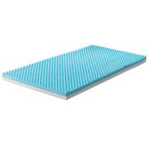 Living Fusion 10cm Layton Memory Foam Mattress Topper
