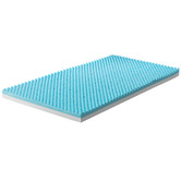Living Fusion 10cm Layton Memory Foam Mattress Topper