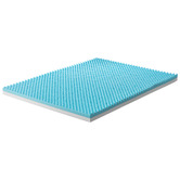 Living Fusion 10cm Layton Memory Foam Mattress Topper