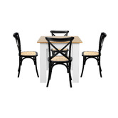 Living Fusion Chelsey Extendable Dining Table &amp; Chair Set