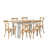 Living Fusion Chelsey Extendable Dining Table &amp; Chair Set