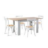 Living Fusion Chelsey Extendable Dining Table &amp; Chair Set