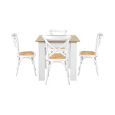 Living Fusion Chelsey Extendable Dining Table &amp; Chair Set