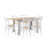 Living Fusion Chelsey Extendable Dining Table &amp; Chair Set