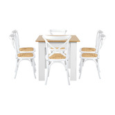 Living Fusion Chelsey Extendable Dining Table &amp; Chair Set