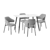 Living Fusion Esha Dining Table &amp; Chair Set