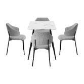Living Fusion Esha Dining Table &amp; Chair Set