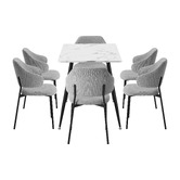 Living Fusion Esha Dining Table &amp; Chair Set
