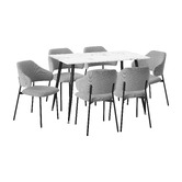Living Fusion Esha Dining Table &amp; Chair Set