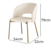 Living Fusion White Deacon Dining Table &amp; Chair Set