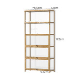 Living Fusion Bailey 5 Tier Display Cabinet