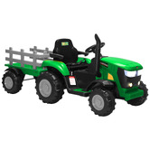 Living Fusion Louie Ride-On Tractor with Trailer
