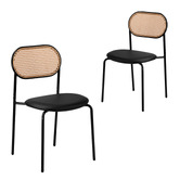 Living Fusion Radegonde Faux Leather Dining Chairs