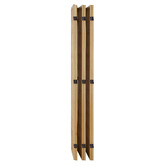 Living Fusion 6 Panel Elpeda Paulownia Wood Room Divider