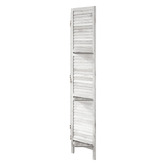 Living Fusion 4 Panel Kryvo Room Divider with Shelves