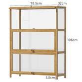 Living Fusion Etienne 3 Tier Display Cabinet