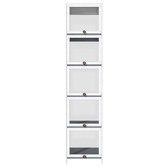 Living Fusion 5 Door Lennon Display Cabinet