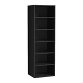 Living Fusion 3 Piece Black Cassandra 159cm Wardrobe Set