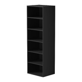 Living Fusion 3 Piece Black Cassandra 159cm Wardrobe Set