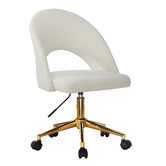 Living Fusion Charmed Boucle Home Office Chair
