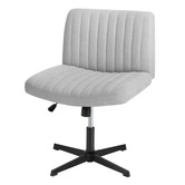 Living Fusion Vernon Faux Linen Office Chair