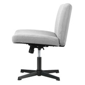 Living Fusion Vernon Faux Linen Office Chair