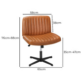 Living Fusion Betest PU Leather Office Chair