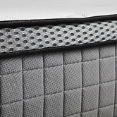 Living Fusion Ellora Boucle Gas Lift Bed Frame &amp; Enola Mattress Set