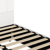 Living Fusion Ellora Boucle Gas Lift Bed Frame &amp; Enola Mattress Set