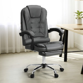 Living Fusion Loren Executive Chair with Footrest