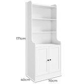 Living Fusion Dashiell 2 Door 4 Shelf Sideboard
