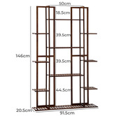 Living Fusion Cassian 10 Tier Plant Stand