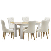 Living Fusion Chandria Extendable Dining Table &amp; Chair Set