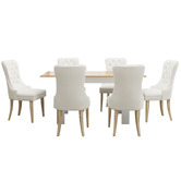Living Fusion Chandria Extendable Dining Table &amp; Chair Set