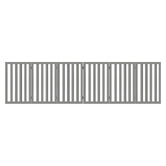 Living Fusion Blanche 6 Panel Foldable Pet Gate