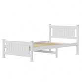 Living Fusion Clara Pine Wood Bed Frame